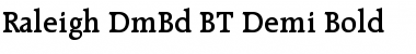 Download Raleigh DmBd BT Font Download Raleigh DmBd BT Font