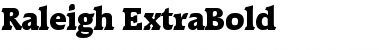 Download Raleigh-ExtraBold Font Download Raleigh-ExtraBold Font