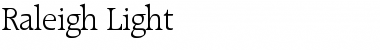 Download Raleigh-Light Font Download Raleigh-Light Font