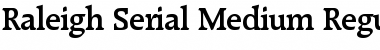 Download Raleigh-Serial-Medium Font Download Raleigh-Serial-Medium Font