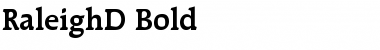 Download RaleighD Font Download RaleighD Font