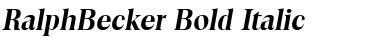 Download RalphBecker Font Download RalphBecker Font