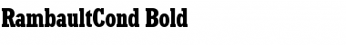 Download RambaultCond Font Download RambaultCond Font