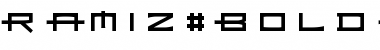 Download Ramiz-BoldA Font Download Ramiz-BoldA Font