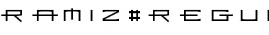 Download Ramiz-RegularA Font Download Ramiz-RegularA Font