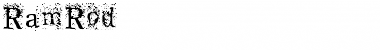 Download RamRod Font Download RamRod Font