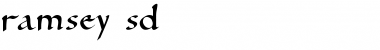 Download Ramsey SD Font Download Ramsey SD Font