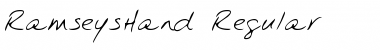 Download RamseysHand Font Download RamseysHand Font