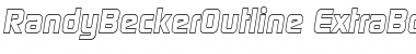Download RandyBeckerOutline-ExtraBold Font Download RandyBeckerOutline-ExtraBold Font