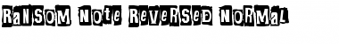 Download Ransom Note Reversed Font Download Ransom Note Reversed Font