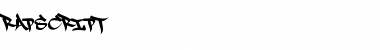 Download RapScript Font Download RapScript Font