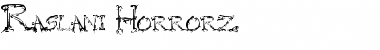 Download Raslani Horrorz Font Download Raslani Horrorz Font