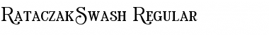 Download RataczakSwash Font Download RataczakSwash Font