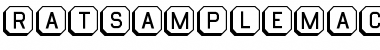 Download RatsampleMac3D Font Download RatsampleMac3D Font