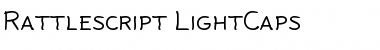 Download Rattlescript-LightCaps Font Download Rattlescript-LightCaps Font