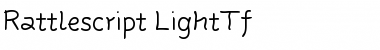 Download Rattlescript-LightTf Font Download Rattlescript-LightTf Font
