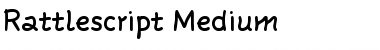 Download Rattlescript-Medium Font Download Rattlescript-Medium Font
