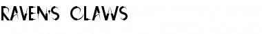Download Raven's Claws Font Download Raven's Claws Font