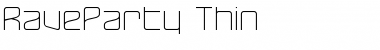 Download RaveParty Thin Font Download RaveParty Thin Font