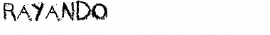 Download rayando Font Download rayando Font