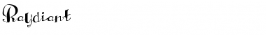 Download Raydiant Font Download Raydiant Font