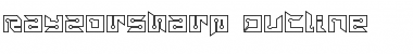 Download RayzorSharp Outline Font Download RayzorSharp Outline Font