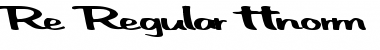 Download Re Font Download Re Font