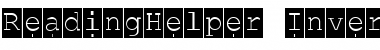 Download ReadingHelper Font Download ReadingHelper Font