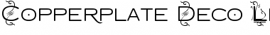 Download Copperplate Deco Light Round Font Download Copperplate Deco Light Round Font