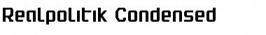 Download Realpolitik Condensed Font Download Realpolitik Condensed Font