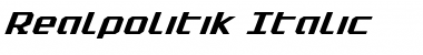 Download Realpolitik Italic Font Download Realpolitik Italic Font