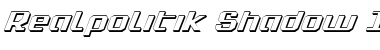 Download Realpolitik Shadow Italic Font Download Realpolitik Shadow Italic Font