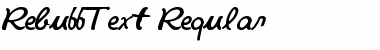 Download RebuffText Font Download RebuffText Font