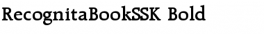 Download RecognitaBookSSK Font Download RecognitaBookSSK Font