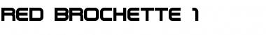 Download Red Brochette 1 Font Download Red Brochette 1 Font