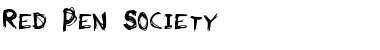 Download Red Pen Society Font Download Red Pen Society Font