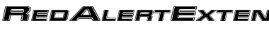 Download RedAlertExtended Font Download RedAlertExtended Font