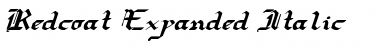 Download Redcoat Expanded Italic Font Download Redcoat Expanded Italic Font