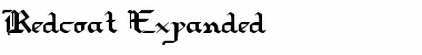 Download Redcoat Expanded Font Download Redcoat Expanded Font