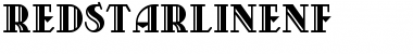 Download RedStarLineNF Font Download RedStarLineNF Font