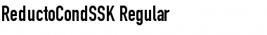 Download ReductoCondSSK Font Download ReductoCondSSK Font
