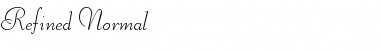 Download Refined Font Download Refined Font