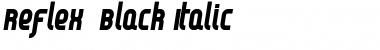Download Reflex - Black Font Download Reflex - Black Font