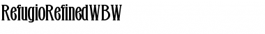 Download RefugioWBW Font Download RefugioWBW Font