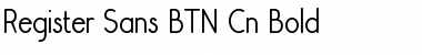 Download Register Sans BTN Cn Font Download Register Sans BTN Cn Font