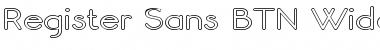 Download Register Sans BTN Wide Out Font Download Register Sans BTN Wide Out Font