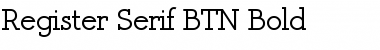 Download Register Serif BTN Font Download Register Serif BTN Font