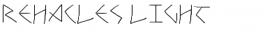 Download Rehacles-Light Font Download Rehacles-Light Font