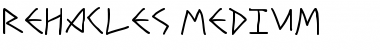 Download Rehacles-Medium Font Download Rehacles-Medium Font