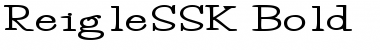 Download ReigleSSK Font Download ReigleSSK Font